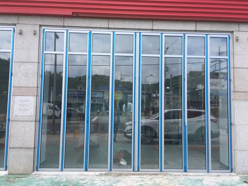 서울 폴딩도어부스 설치