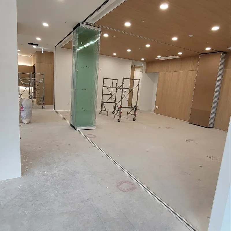오산 세교신도시 유리폴딩도어 견적 문의